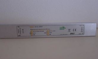 Výměna trafa u LED pásků - stav před realizací