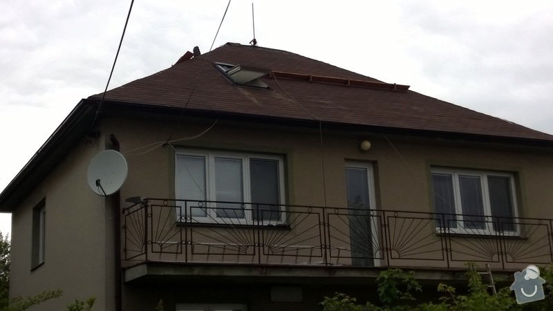 Rekonstrukce střechy - krytina, okapy: 2015-05-27_14.09.10