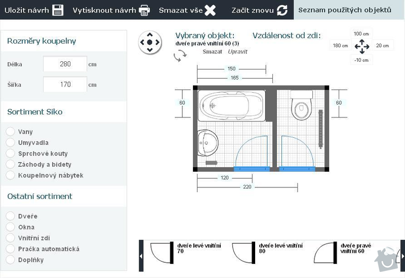 Rekonstrukce koupelny a WC.: Koupelna_Vyskov_-_puvodni