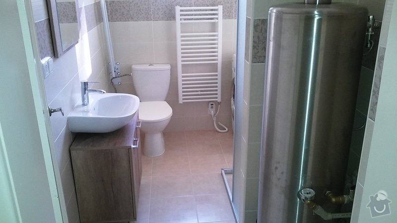 Rekonstrukce koupelny, vč.stavebních a instalaterských prací v rodinném domě: 20150803_174657