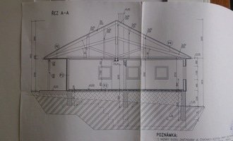 Rekonstrukce střechy - pokrývačské práce - stav před realizací