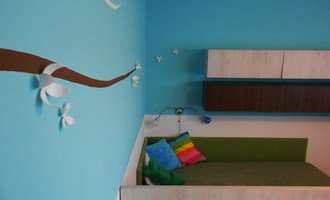 Design interiéru, realizace interiéru, dětské pokoje, vizualizace 3D