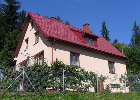 Rekonstrukce sedlové střechy na RD, včetně zateplení (190m²)