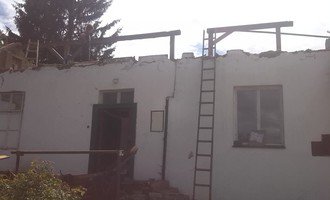 Rekonstrukce střechy, komínu