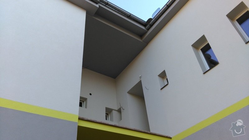 Zateplení fasády části bytového domu: IMAG0654