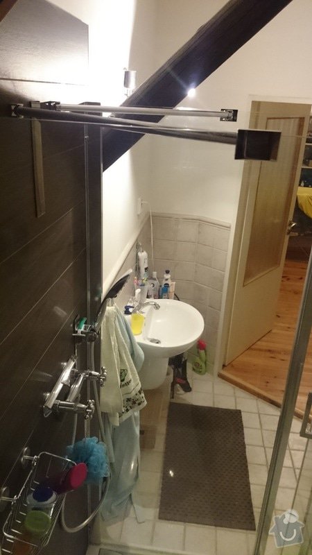 Rekonstrukce koupelny, výměna sprchového koutu: DSC_1350