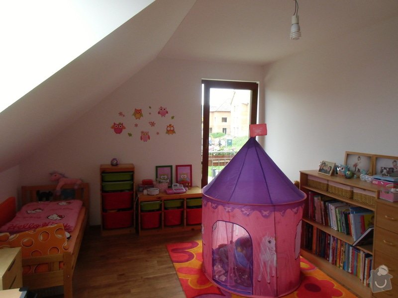 Návrh 2 dětských pokojů v podkroví: IMG_0047