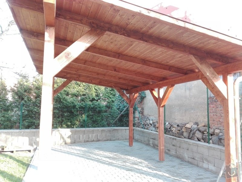 Zahradní altán - pergola (tesaři): altan2