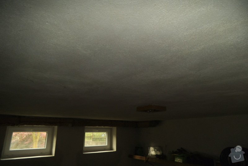 Izolace stropu polystyrenem: DSCF4092