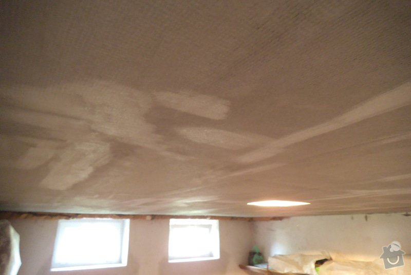 Izolace stropu polystyrenem: DSCF4094