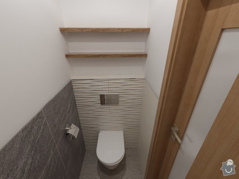 Návrh a vizualizace interiéru ložnice a dále koupelny: navrh-koupelny-a-toalety_Vizualizace_2