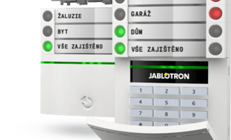 Dodávka a montáž bezdrátového elektronického zabezpečovacího systému JA-100 Jablotron.