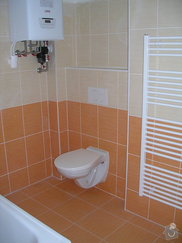 Rekonstrukce koupelny - Voda, Topení, Plyn, Kanalizace: DSCN6069