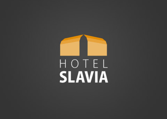Design logotypu a vizitek pro Hotel Slavia 