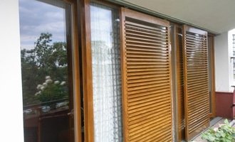 Obnova lazury na francouzských oknech