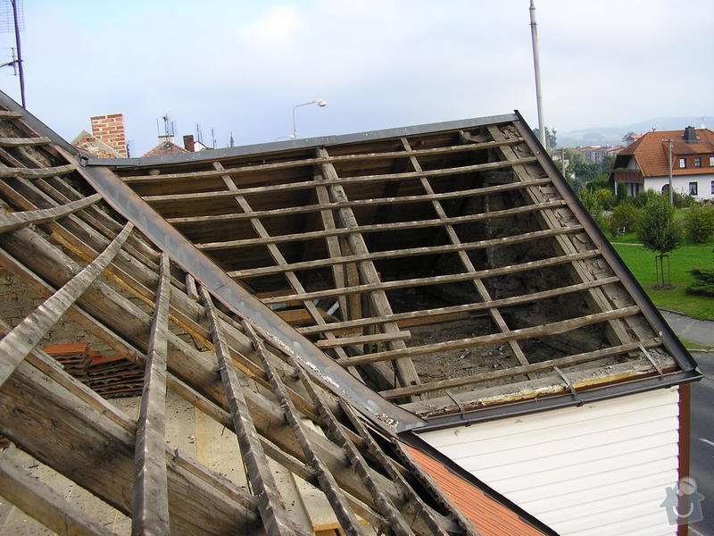Rekontrukce střechy - dvouplášť: chod_plan_11