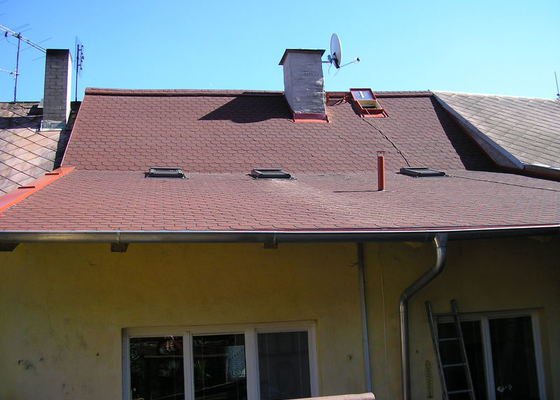 Rekontrukce střechy - dvouplášť