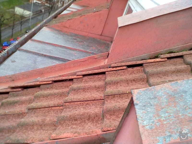 Oprava střechy, žlabů a okapů. : P3