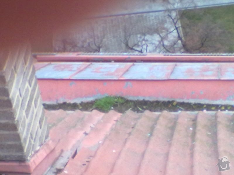 Oprava střechy, žlabů a okapů. : P7