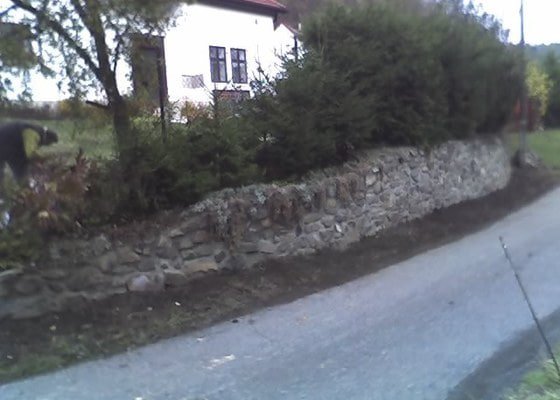 Oprava kamené zdí