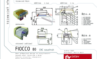 Design CNC soustruhu