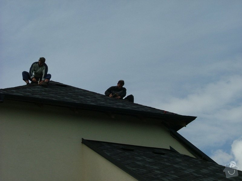 Oprava a dokončení střechy - pokrytí + klempířina: DSCF7068