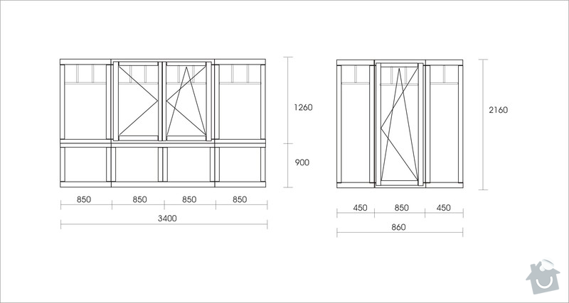 Výroba oken a dveří - dřevěné: okna