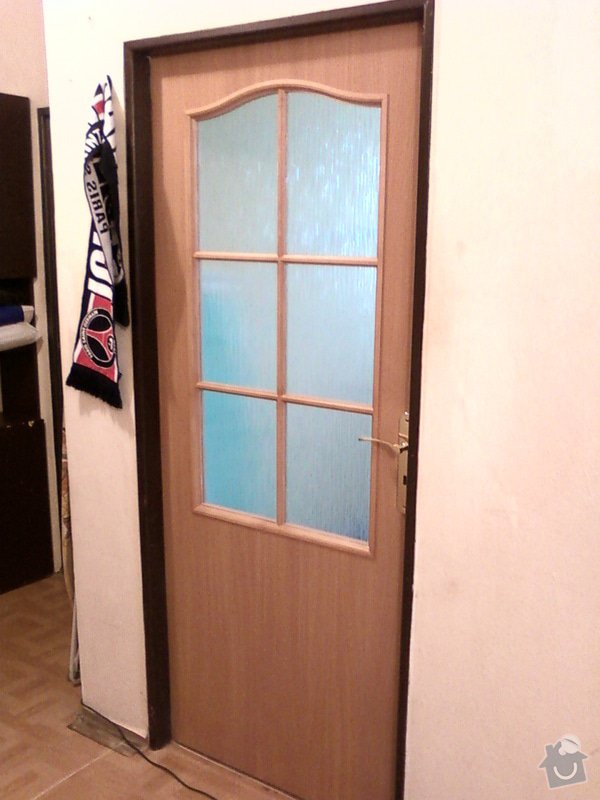 Kuchyňská linka+obložení dveří: Dvere_pokoj_4_800mm