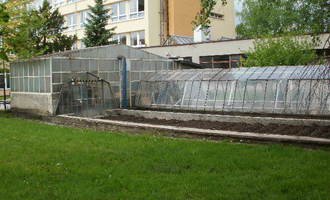 Rekonstrukce školního skleníku - stav před realizací
