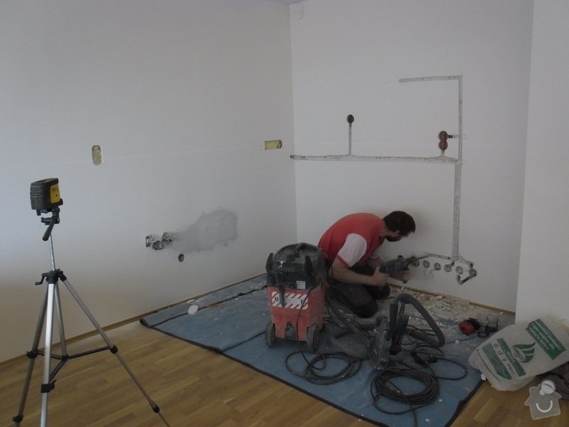 Příprava elektroinstalace pro kuchyňskou linku: SAM_4768