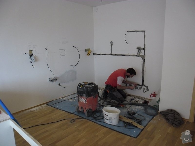 Příprava elektroinstalace pro kuchyňskou linku: SAM_4772