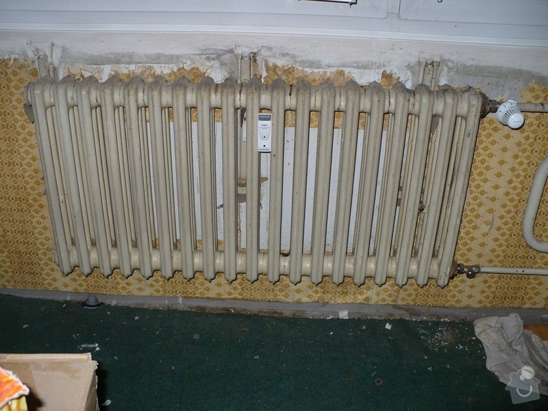 Výměna topení v panelovém bytě: P1020401