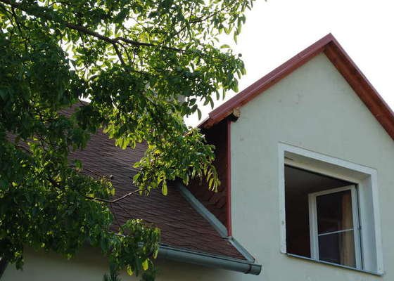 Oprava střechy po vichřici