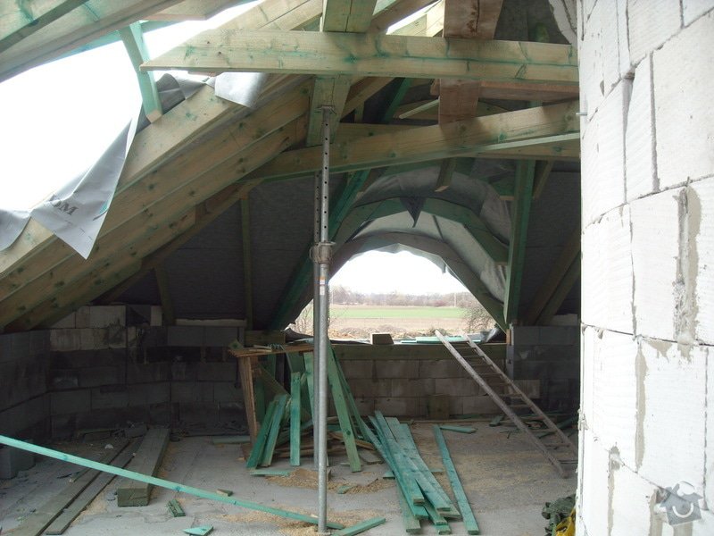 Kompletní zateplení střechy + sádrokartonářské práce - včetně materiálu: sn_mek_118