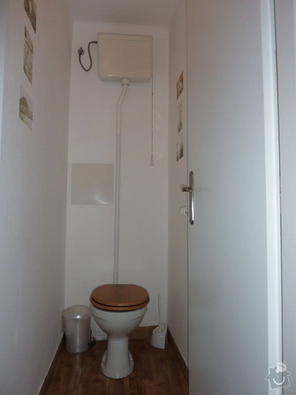 Kopmpletní rekonstrukce WC: WC