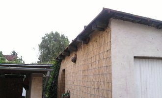 Zhotovení nové pultové střechy - stav před realizací