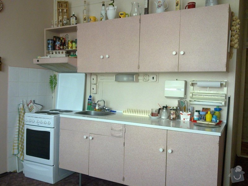 Rekonstrukce bytového jádra, výroba kuchyňské linky: 27032011190