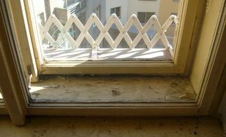Repase drevenych oken - stav před realizací