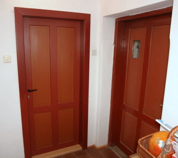 Historická dřevěné okno a dveře na chalupu: nove_puvodni_dvere_IMG_7028