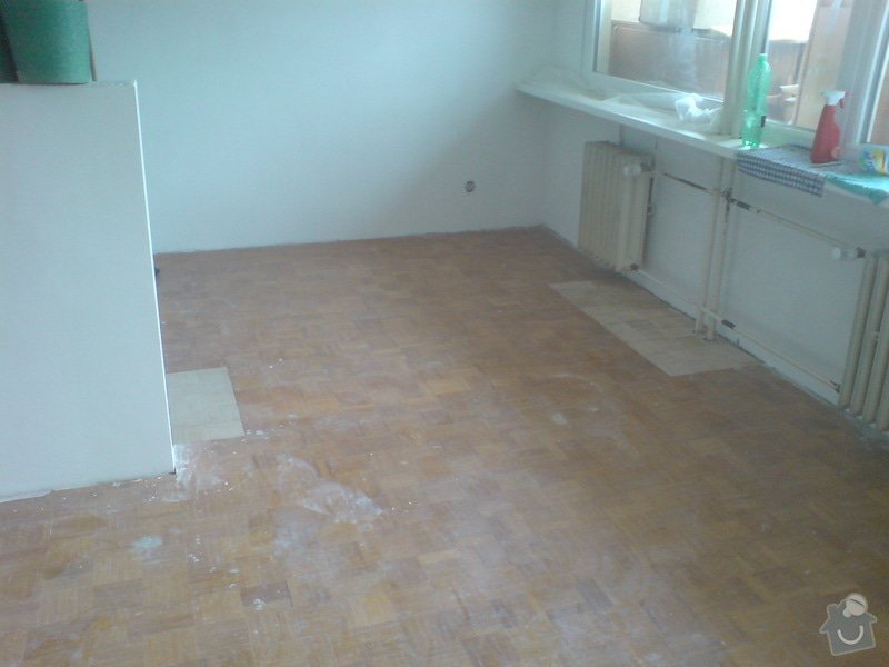 Renovace staré + položení nové dřevěné podlahy: DSC02184