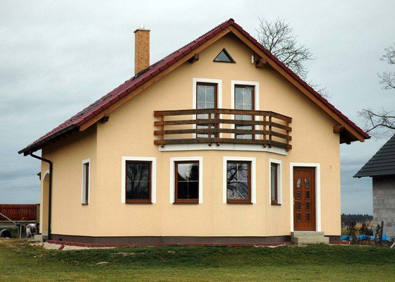 Zateplení rodinného domu v Domaníně u Třeboně