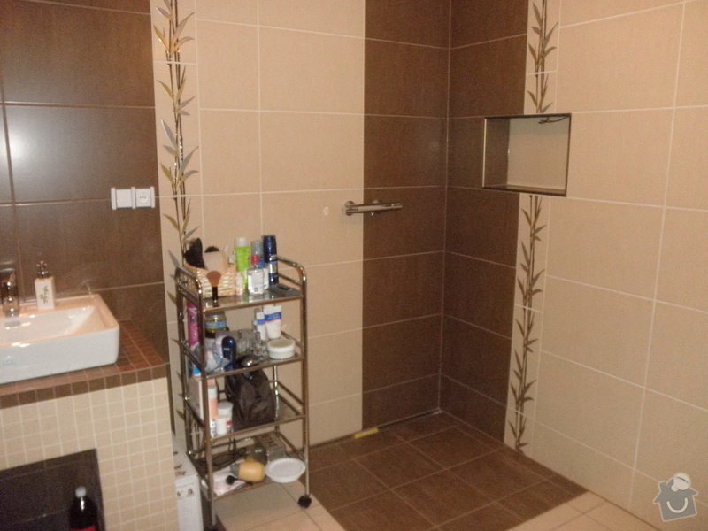 Obklad koupelny v novostavbě: P2230005