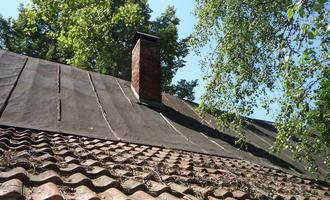 Zhotovení střechy - stav před realizací