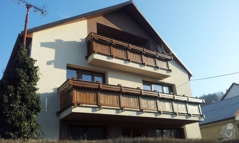 Dřevěné zábradlí balkónu zábradlí s truhlíkem typ TYP SCHWANZENBERG: Bez_nazvu