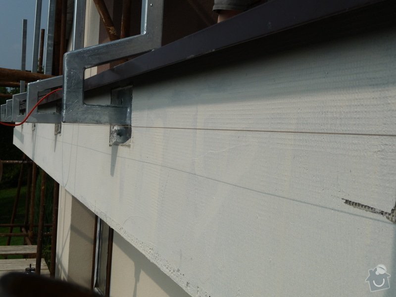 Dřevěné zábradlí balkónu zábradlí s truhlíkem typ TYP SCHWANZENBERG: P1050521