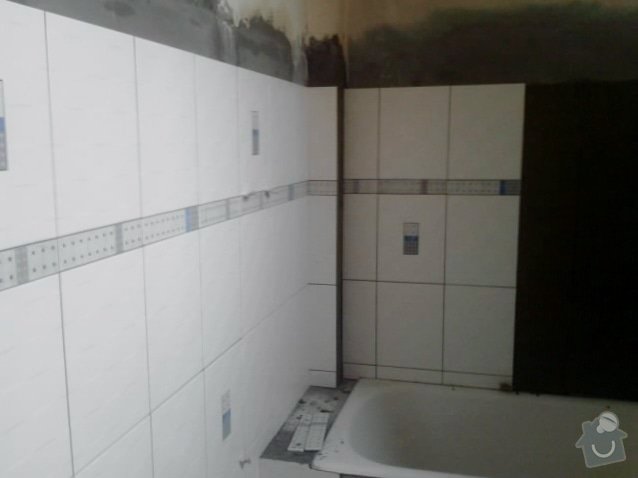 Vydlaždičkování koupelny 18m2, pokládka podlahy v koupelně 3m2: Renovace_koupelny_7_