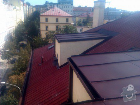 Nátěr střechy a klempířských prvků : IMAG0370