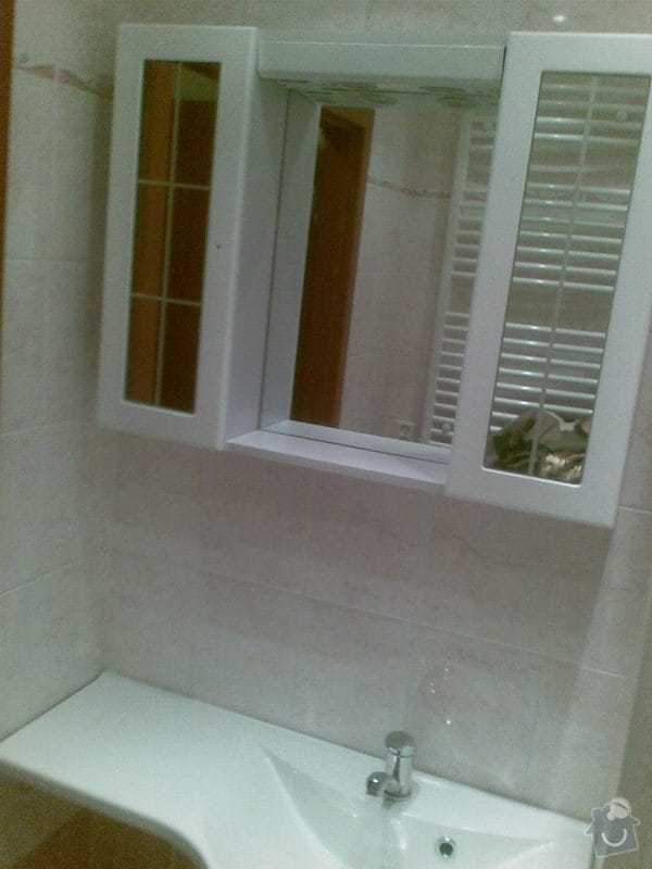 Předělání koupelny z umakartového jádra na zděné + změna místo vany sprchoví kout zděný: Obraz029