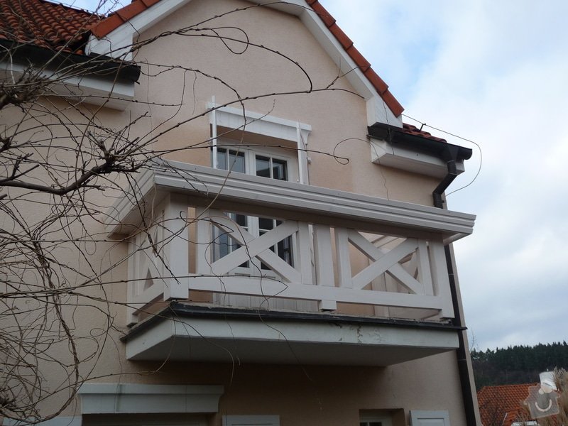 Rekonstrukce balkónu - výroba nového zábradlí: P1050914