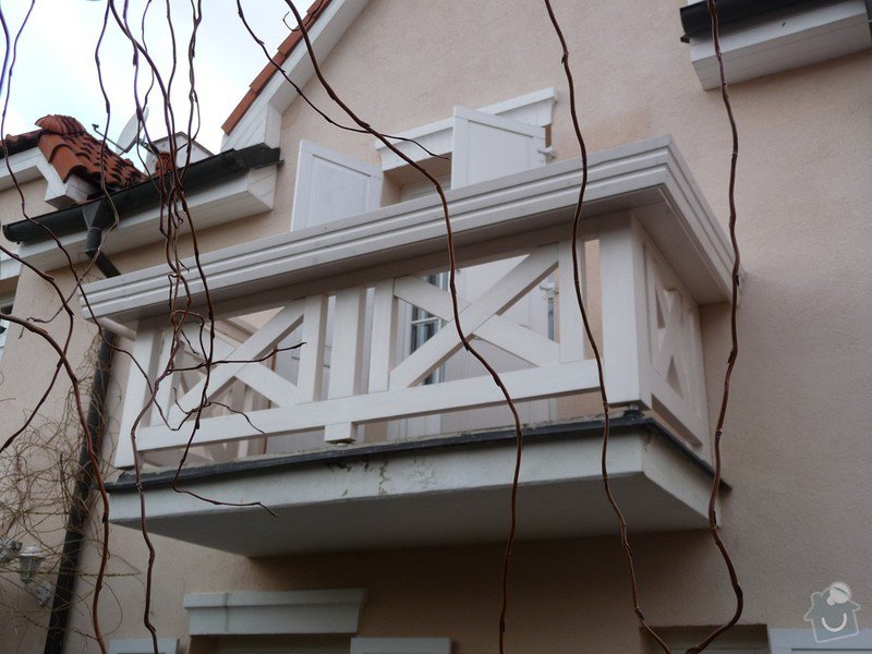 Rekonstrukce balkónu - výroba nového zábradlí: P1050915